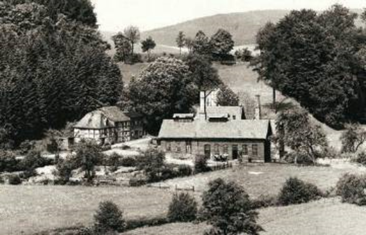 Knickhütte" en Bigge (Olsberg), aprox. 1920