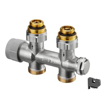 "Multiblock TQ" Two pipe fitting