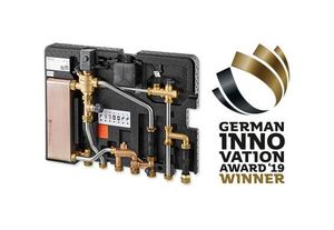 "German Innovation Award 2019" für "Regudis W-HTE" Wohnungsstation