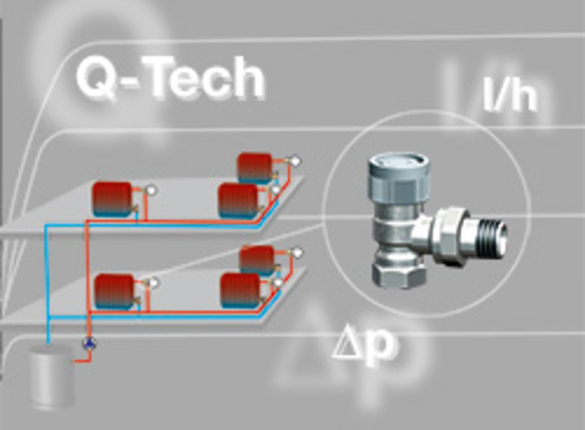 "Q-Tech": Automatic hydronic balancing